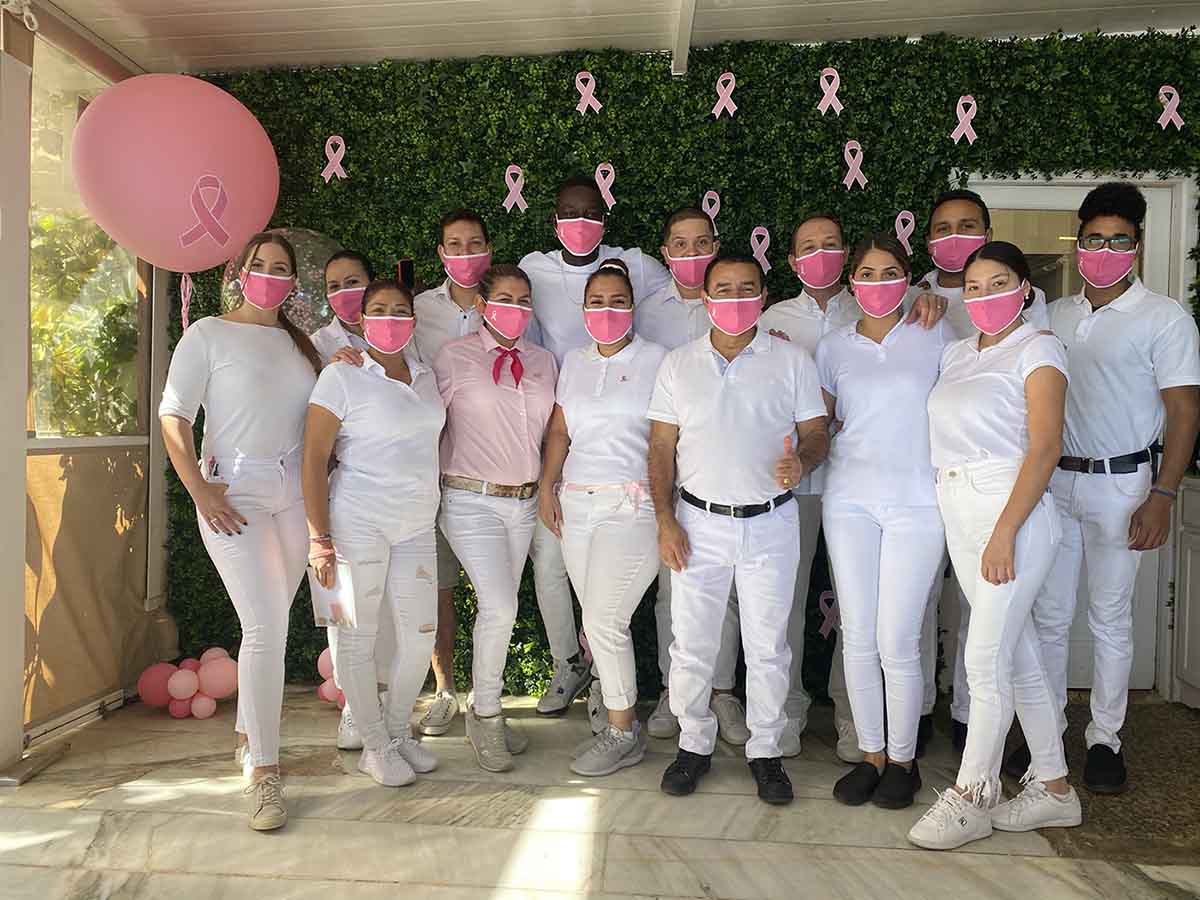 Chicos Día del Cáncer restaurante neptuno mojacar