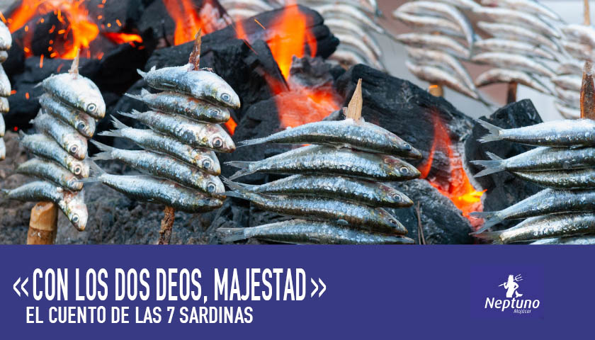 el cuento de las 7 sardinas restaurante neptuno mojacar