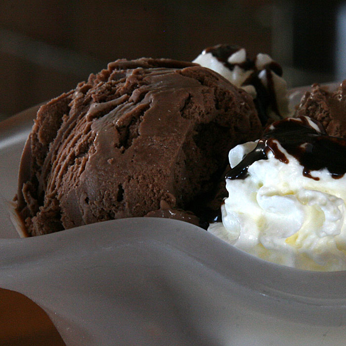 Postres en Restaurante Neptuno helados caseros