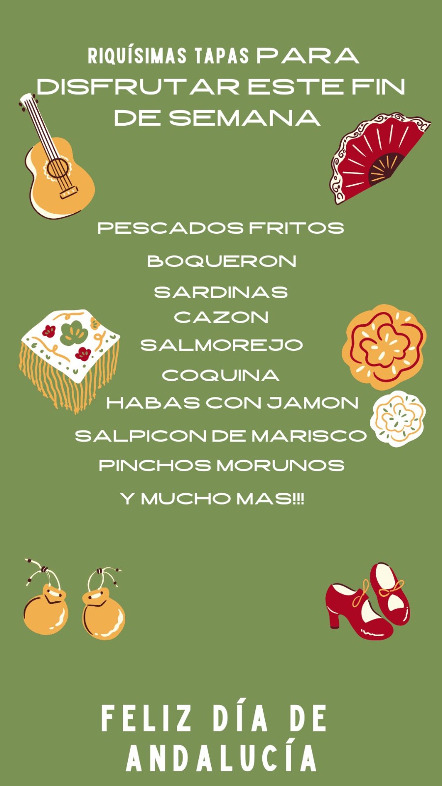 dia de andalucia menu